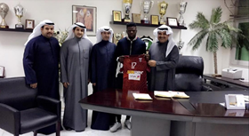 Photo Confirmation : Kuwaiti Premier League Club Al-Nasr SC Sign Super Eagles Striker 